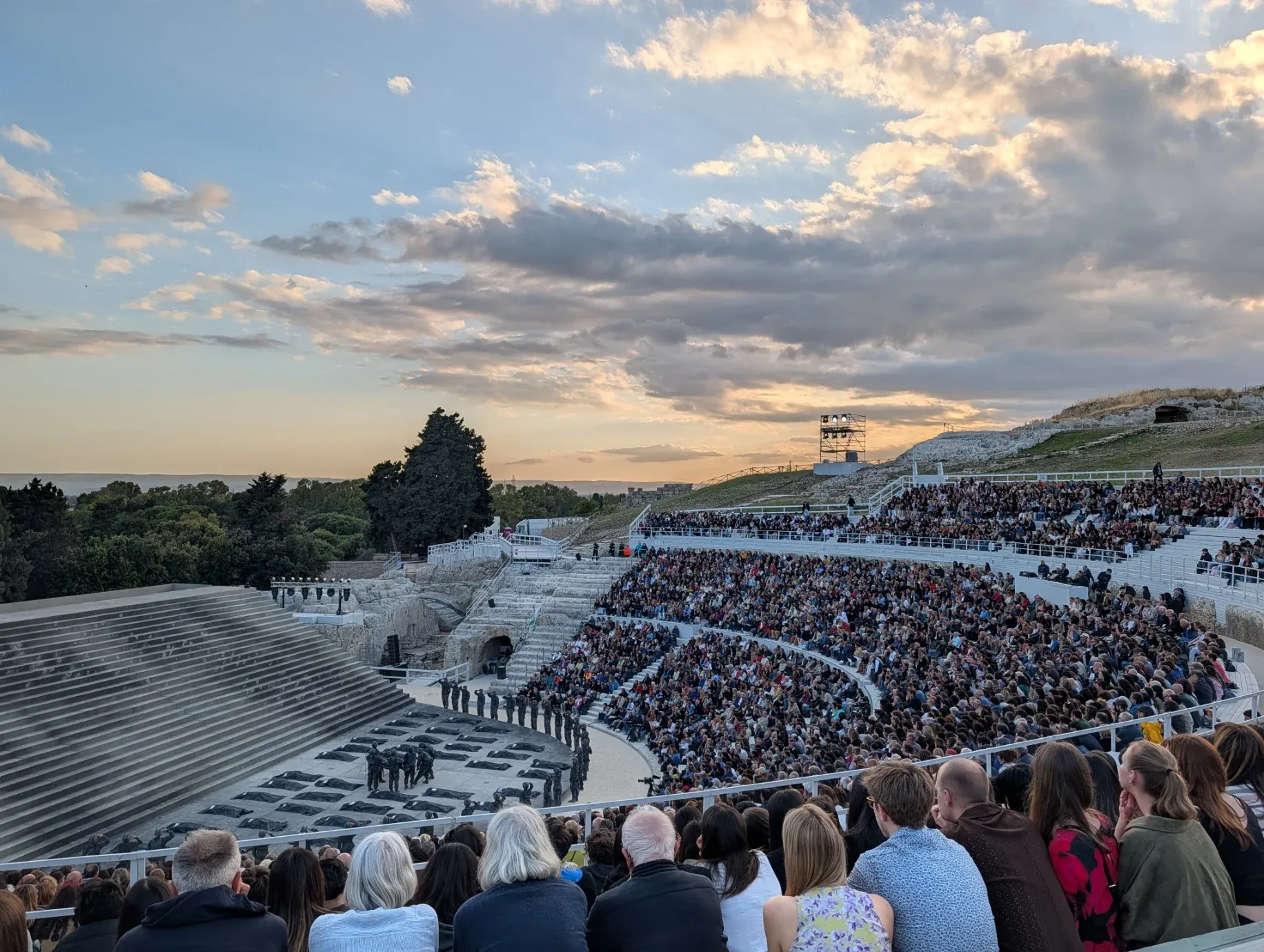 Il Teatro Greco nel Parco della Neapolis