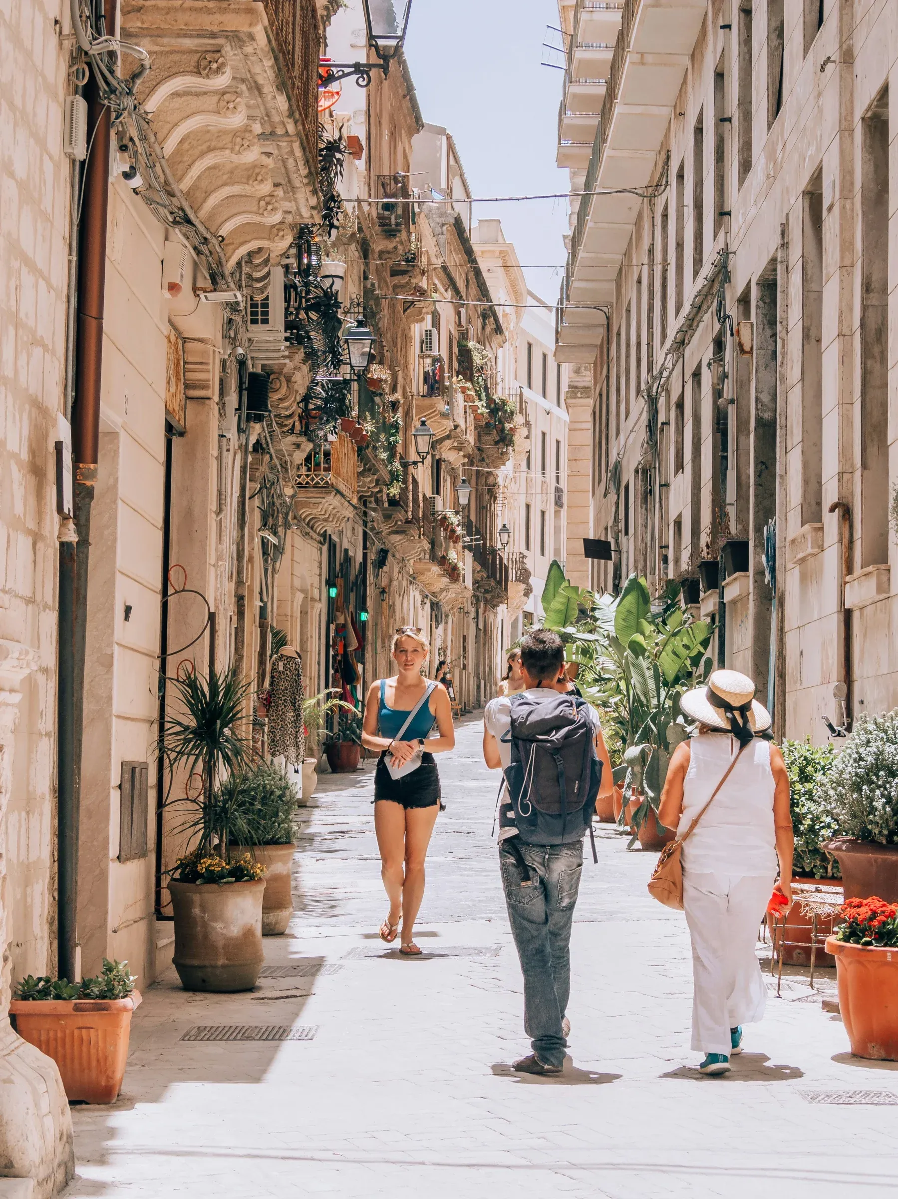 I vicoli di Ortigia a piedi, lungo le visite guidate